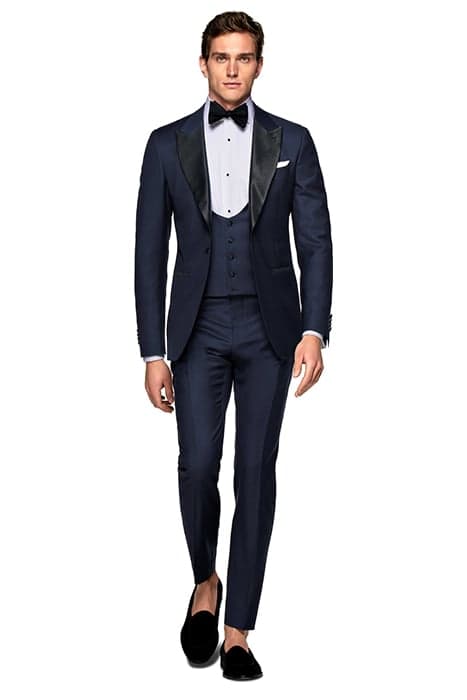 MID BLUE THREE-PIECE LAZIO TUXEDO MID BLUE by Suitsupply