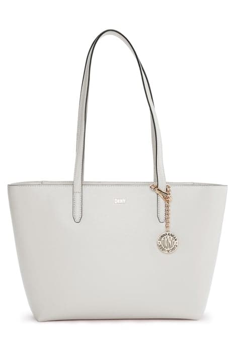 BRYANT MEDIUM TOTE OPTIC WT/GLD by DKNY