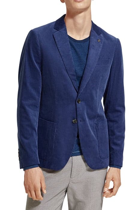 REGULAR FIT UNCONSTRUCTED CORDUROY BLAZER DENIM BLUE by Scotch & Soda