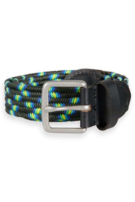 ELASTIC BELT FOREST GREEN by Scotch & Soda