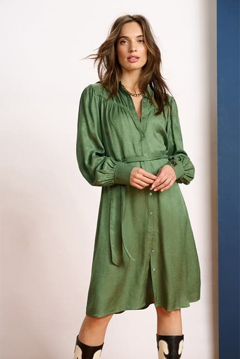 DRESS - MYTHICAL GREEN by POM Amsterdam