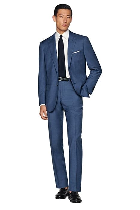 MID BLUE PERENNIAL HAVANA SUIT by Suitsupply