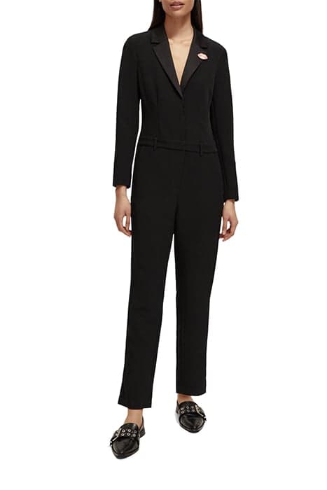 TUXEDO JUMPSUIT BLACK by Scotch & Soda