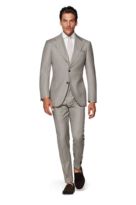 LIGHT GREY TAILORED FIT HAVANA SUIT by Suitsupply