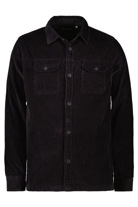 STEVE CORDUROY SHIRT BLACK by Cars Jeans