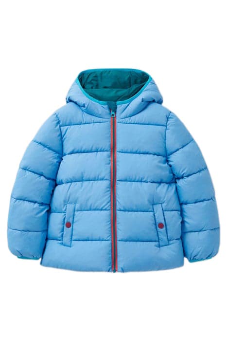 QUILTED PUFFER JACKET BRIGHT TEAL by White Stuff