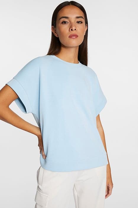 PEACHED SHIRT ARCTIC BLUE by Rich & Royal