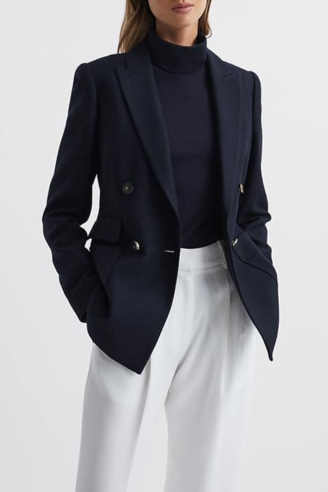 LARSSON-DB TWILL JACKET NAVY by Reiss