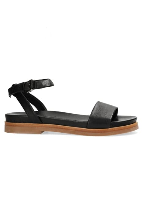 SHS0956 SANDAL CALF NAPPA LEATHER BLACK by Shabbies Amsterdam