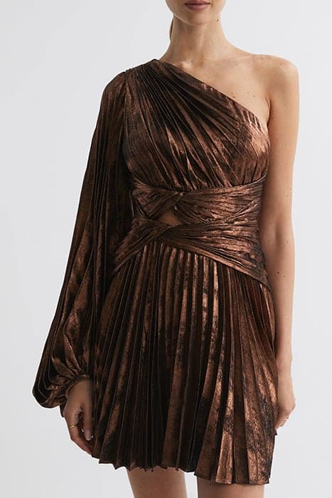 AUROA-ACLER MINI DRESS BRONZE by Reiss