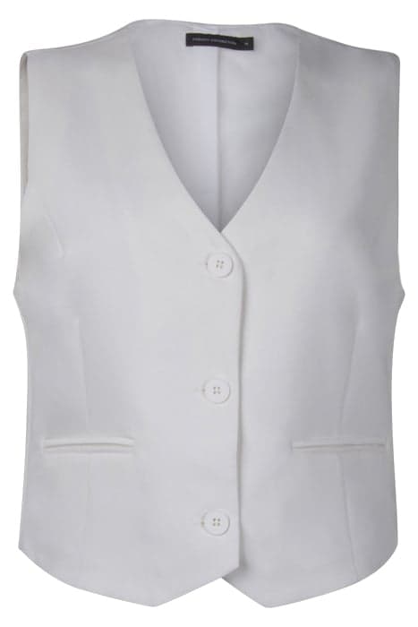 TAILORED WAISTCOAT SUMMER WHITE by French Connection