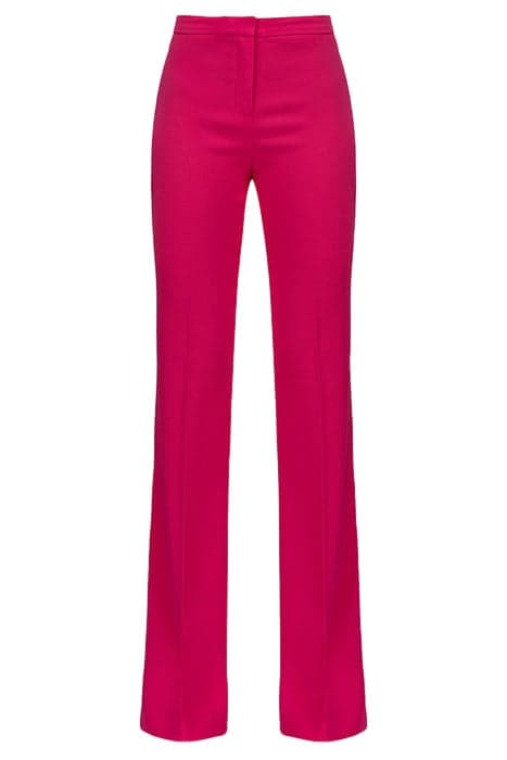 HULKA TROUSERS RASPBERRY RED by PINKO