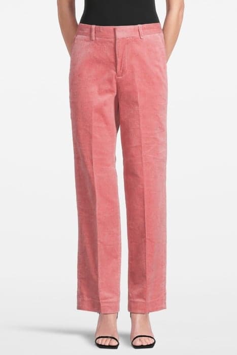 RIPPLE - HIGH WAIST STRAIGHT LEG CORDUROY PANT WEATHERED PIN by Scotch & Soda