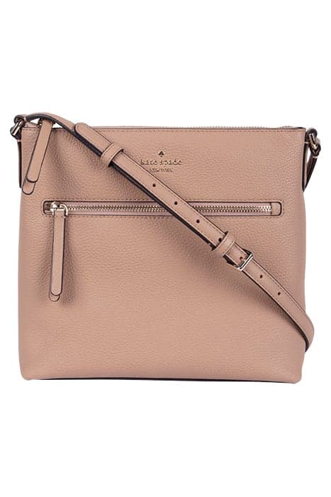 TOP ZIP CROSSBODY LIGHT FAWN by Kate Spade