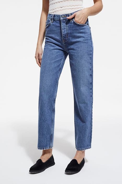 BLUE STRAIGHT JEANS BLUE DENIM by The Kooples