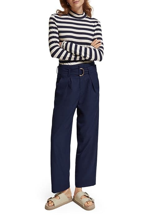 ALL OVER PRINTED LONG SLEEVED T-SHIRT BRETON STRIPE by Scotch & Soda