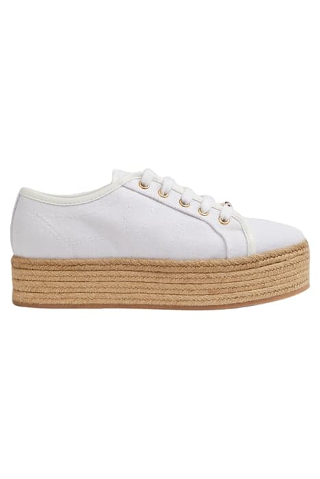 FL RHYS ESPADRILLE WHITE by LK Bennett