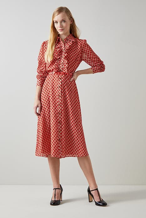 DR ENSOR SHIRT DRESS MULTI by LK Bennett