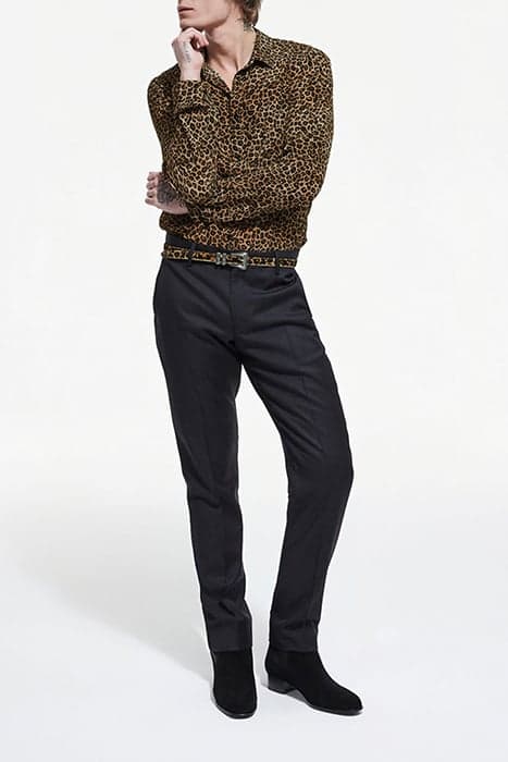 LITTLE LEO SILK SHIRT LEOPARD by The Kooples