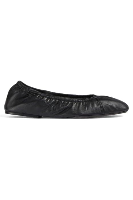 FL TAYLA FOLDED BALLERINA BLACK by LK Bennett