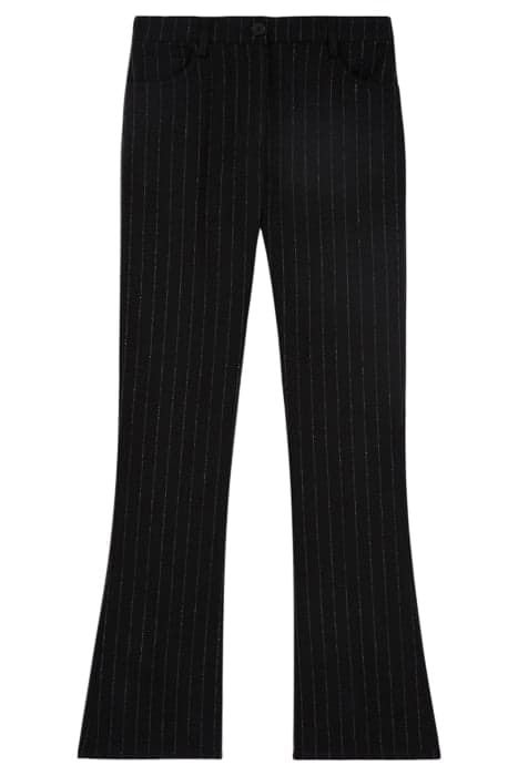 SUIT TROUSERS WITH 5 POCKET DETAILS BLACK WHITE by The Kooples