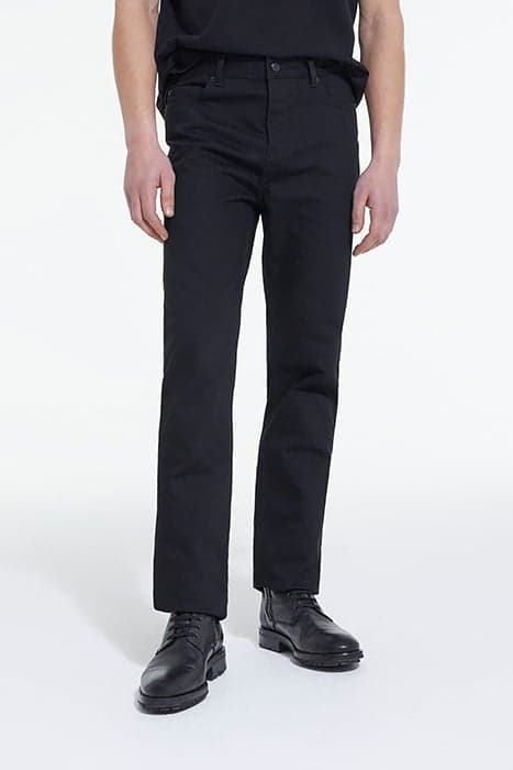 STRAIGHT BLACK JEANS BLACK by The Kooples