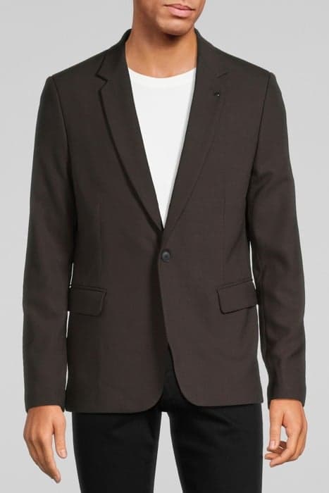 DARK CHOCOLATE SUIT JACKET DARK CHOCO by IKKS