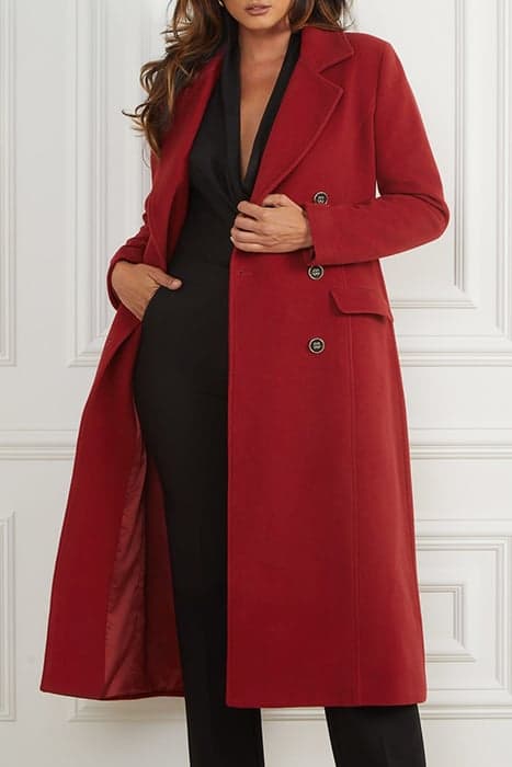 ELIZA COAT LACQUER RED A503 by Marciano by Guess