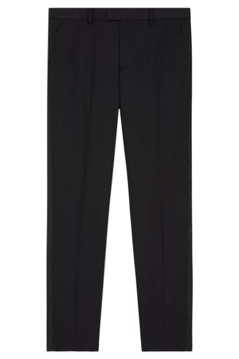 SATIN SIDE SUIT TROUSERS BLACK by The Kooples