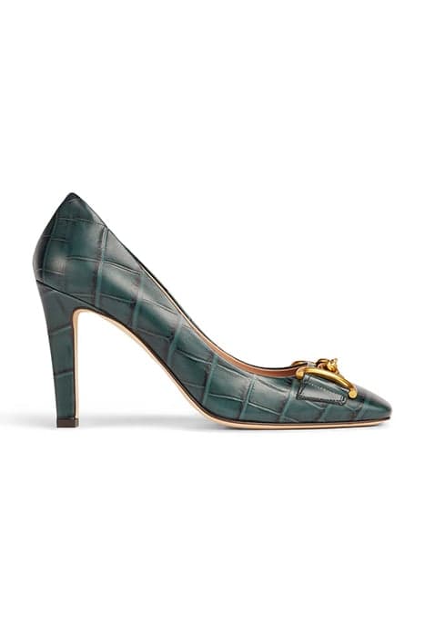 GIANNA - SNAFFLE STACKED SEA GREEN by LK Bennett