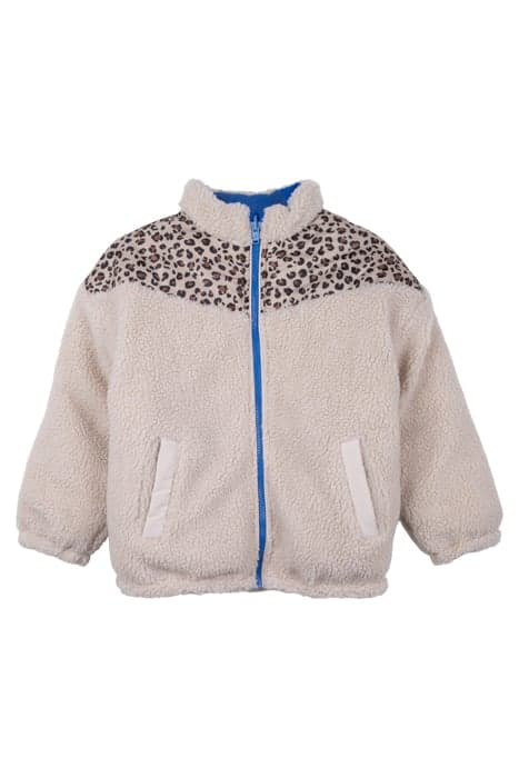 GIRLS’ BLUE/ECRU SHERPA REVERSIBLE PADDED JACKET by IKKS