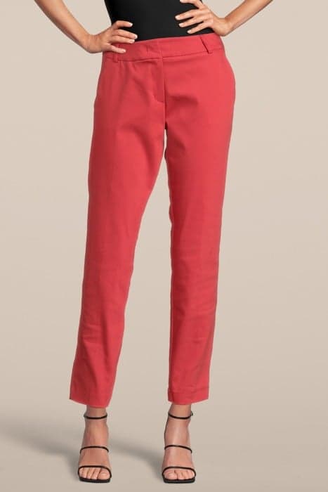 TROUSERS CLASSIC STRETCH ROUGE by Summum Woman