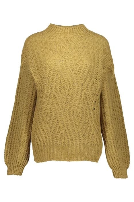 PULLOVER WITH COL MUSTARD by Geisha