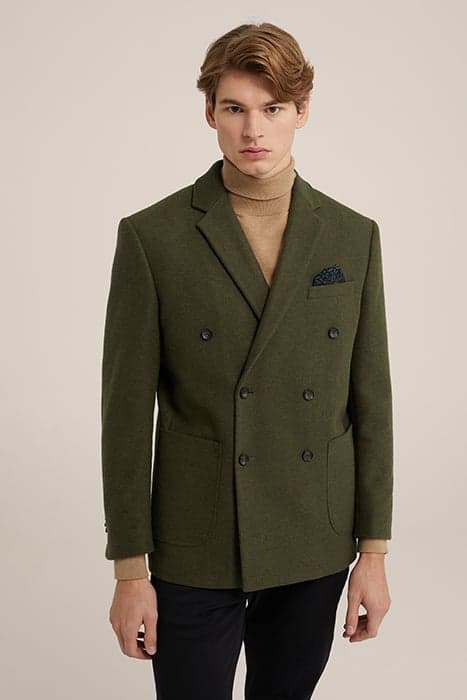 BLAZER DARK GREEN by WE Fashion