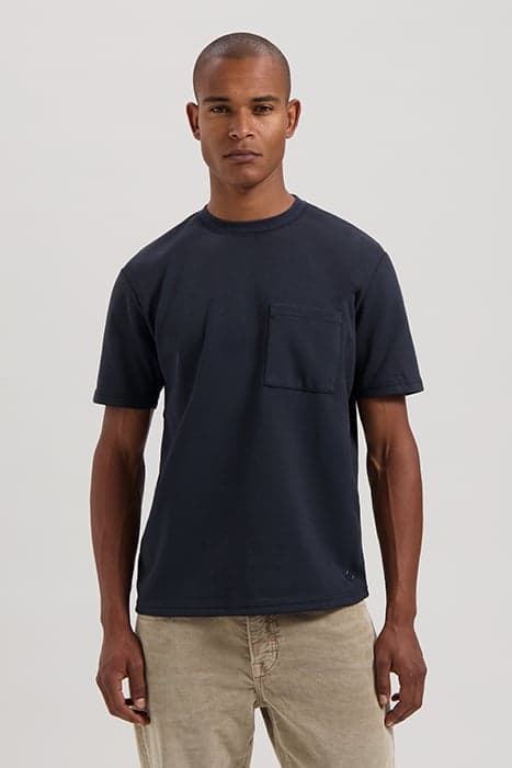 DS_EBBE T-SHIRT BOXY FIT COLLEGIATE BLUE COLLEGIATE BLUE by Dstrezzed