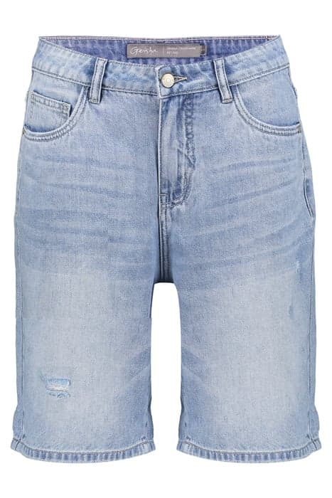 SHORTS BAGGY STONE MARBLE DENIM by Geisha