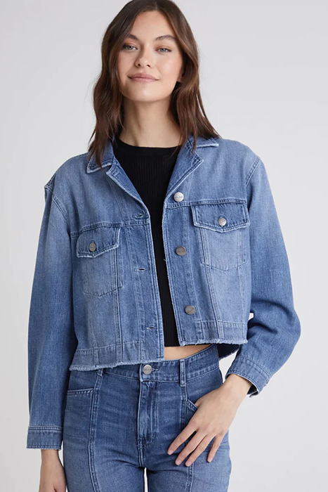 CUT-OFF JEAN JACKET HERITAGE WASH by Bella Dahl