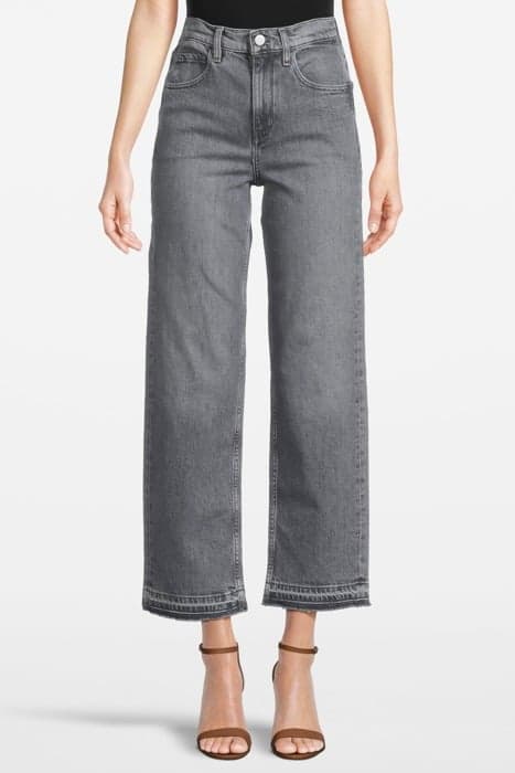 COTTON PANTS RINSED GREY W by THEORY