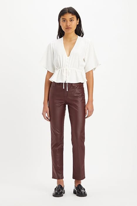 724 COATED STRAIGHT DECADENT CHOCOLATE C by Levi's