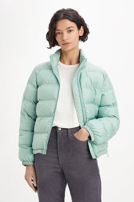 EFFIE PACKABLE PUFFER GRANITE GREEN by Levi's