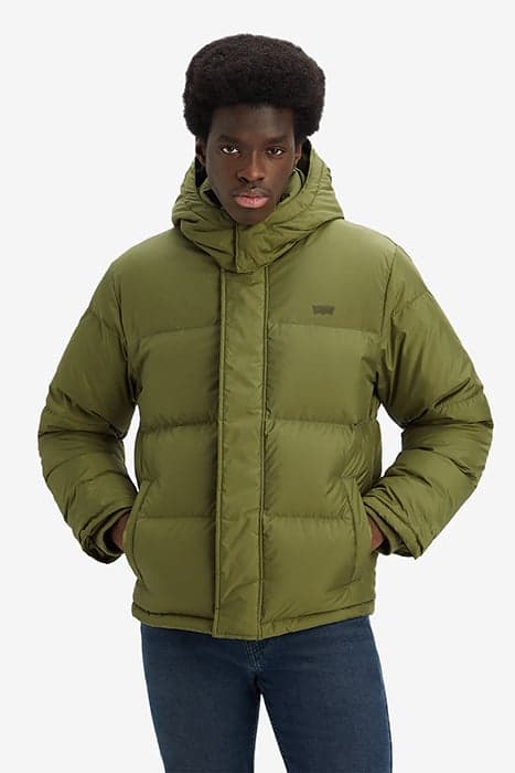 LAUREL SHORT PUFFER MARTINI OLIVE by Levi's