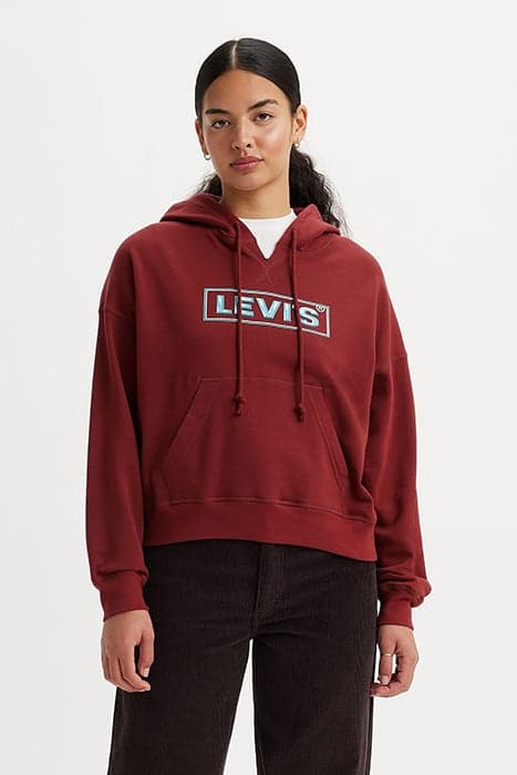 GR AUTHENTIC HOODIE HOODIE SOFT CHROME 3 by Levi's