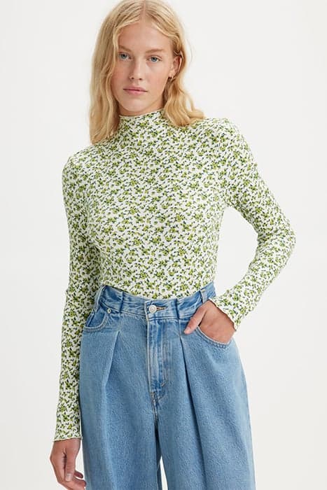 FLORA MOCKNECK ELODIE FLORAL MOSS PRINT by Levi's