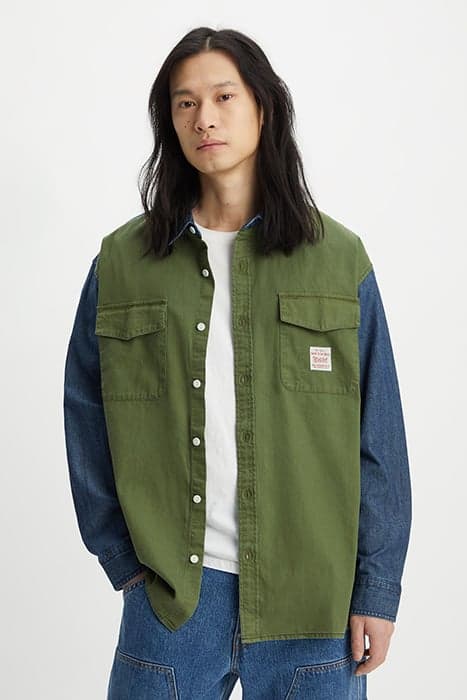 FULTON OVERSHIRT DEKALB MEDIUM WASH by Levi's