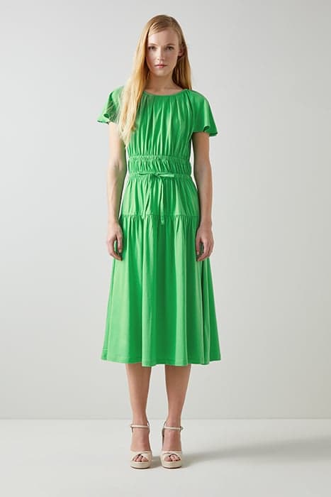 DR CHLOE JERSEY DRESS GREEN by LK Bennett