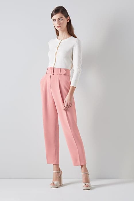 TR TABITHA CREPE TROUSERS ROSE by LK Bennett