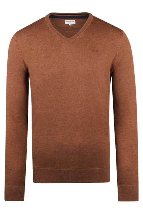 V-NECK SWEATER CHESNUT by McGregor