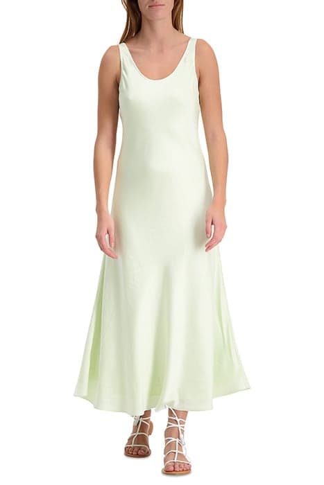 LONG SATIN SLIP DRESS PALE LIME by Filippa K