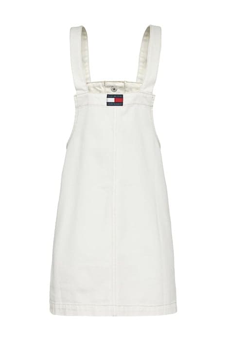 SHORT DUNGAREE SNAP WHITE  by Tommy Hilfiger