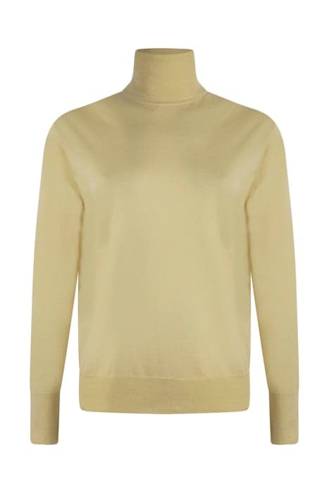 SILK MIX ROLLER NECK SWEATER WAX by Filippa K